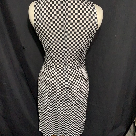 Michael Kors Checkered Black White Dress (NWOT) - Picture 2 of 3